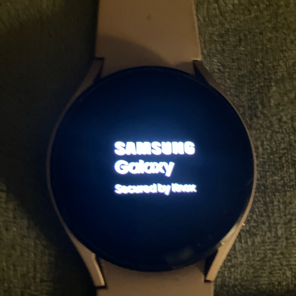 Samsung Galaxy Smartwatch with Pink Band